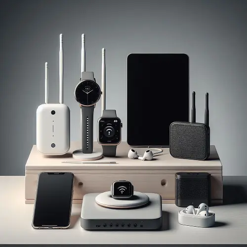display-various-wireless-devices-table