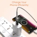 Portronics Bridge Y USB 3.0 to Type C OTG Adaptor, 10Gbps High Speed Data Transfer, Thunderbolt to USB Adapter