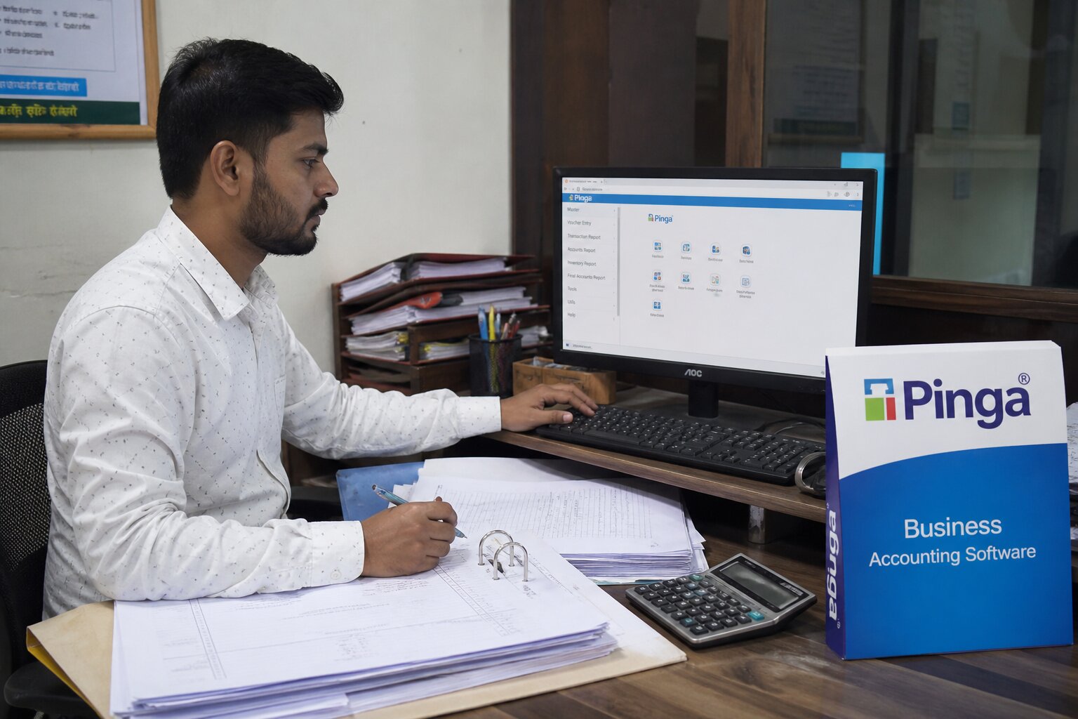 Accountant Cum Pinga Software Operator