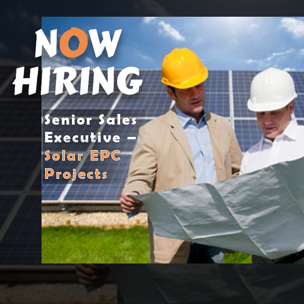 Sales Manager / Senior Sales Executive – Solar EPC Projects