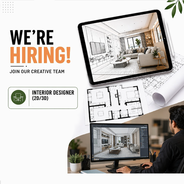 Interior Designer – 2D & 3D