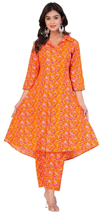 TANISHA Women Co-Ord Set Kurta with Pant Set Outdoor Outfits Wear