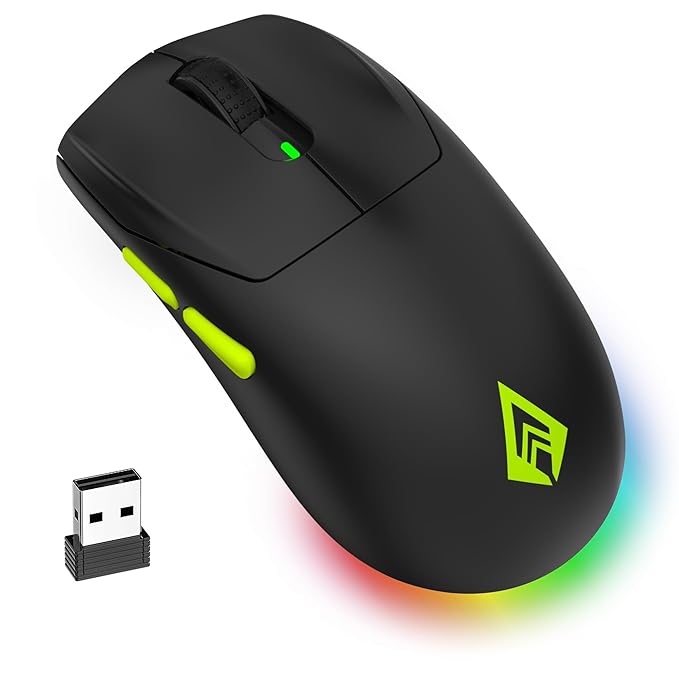 Archer Tech Lab Recurve 600 Wireless Gaming Mouse (Tri-Mode, 10000 DPI)