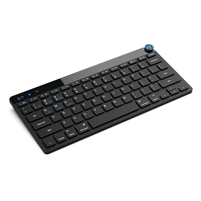JLab Go Wireless Keyboard: Bluetooth & USB Compact Design