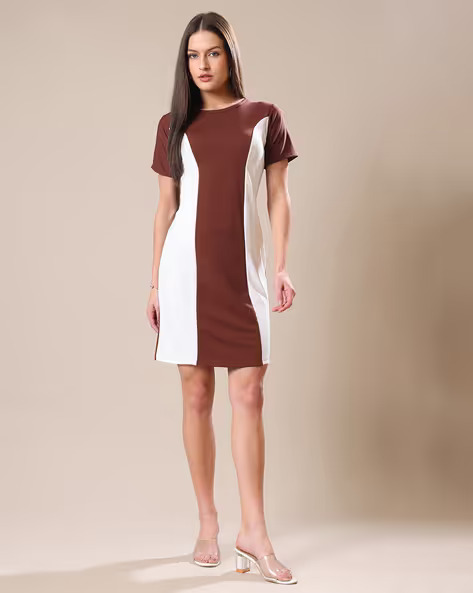 PURVAJA Women’s Bodycon Mini Length Dress