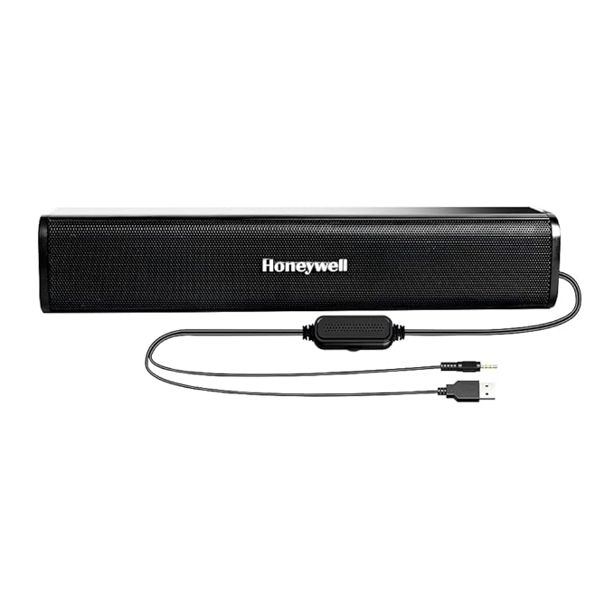 Honeywell Moxie V500 10W USB Wired Soundbar Speaker for PC & Laptop