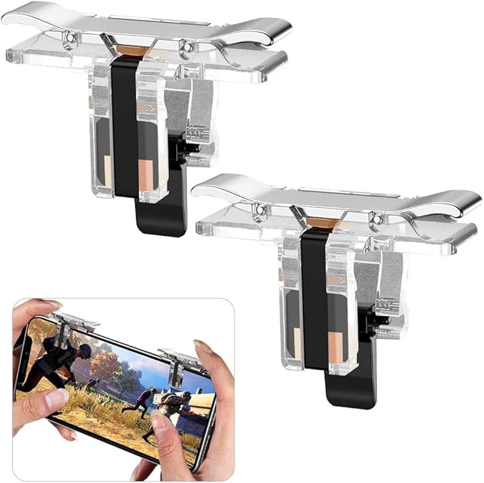 FKU E9 Game Controller for PUBG & PC - L1R1 Trigger Buttons & Joystick