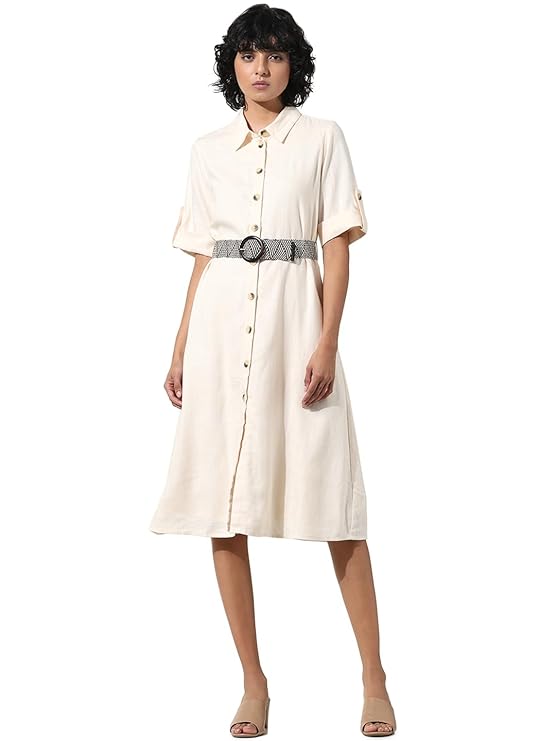 ONLY Shirt Collar Shirt Dress