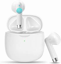 yobola Wireless Earbuds, Bluetooh Earbuds, Deep Bass Light Weight Mini Wireless Headphones for Running/Fitness, 25Hrs Playtime, Built-in Microphone, Touch Control, IPX5 Waterproof