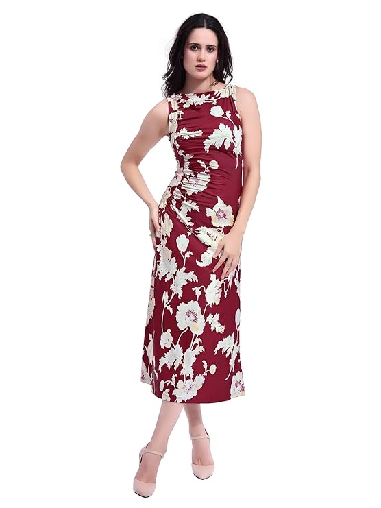 Molly & Sue Women's Cotton A-Line Maxi Dress
