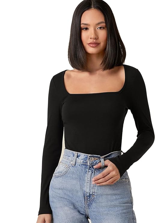 Aahwan Women's Polyester Slim Fit Top