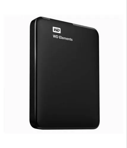 WD Elements 1 TB Wired External Hard Disk Drive (HDD)  (Black)