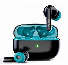 TRIGGR Ultrabuds N1 Neo with ENC, 40Hr Playback, 13mm Drivers, Rich Bass, Fast Charging Bluetooth  (Sky Black, True Wireless)