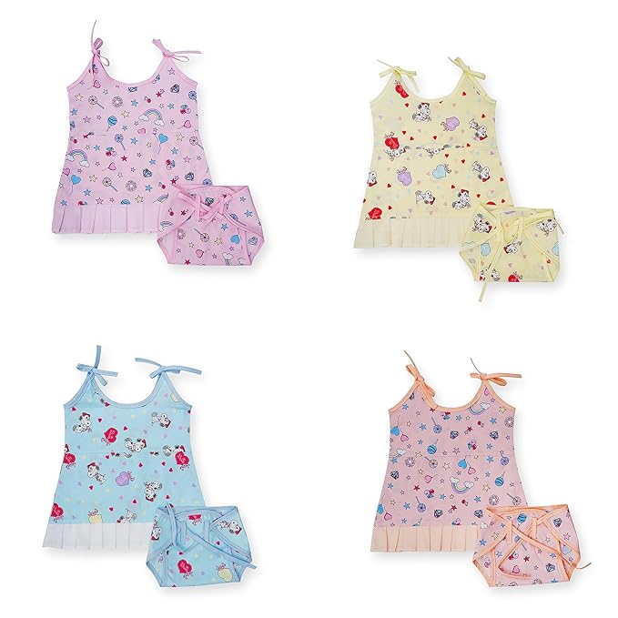 CUTE LANDINGS New Born Baby Soft Pure Cotton Sleeve Vest/Jhablas