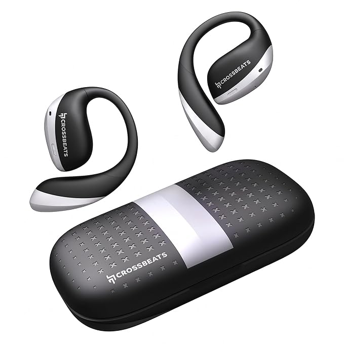 CrossBeats Arc Buds OWS Open Ear Wireless Earbuds with Spatial Audio & Head Tracking