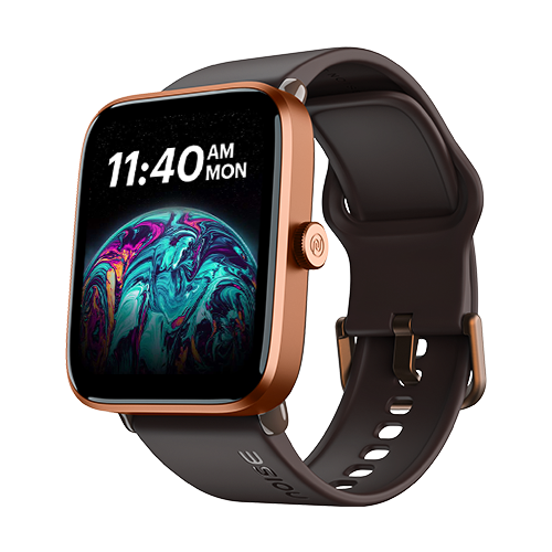 Noise ColorFit Pro 4 Alpha Smart Watch (Rose Pink) - Bluetooth Calling, AMOLED Display