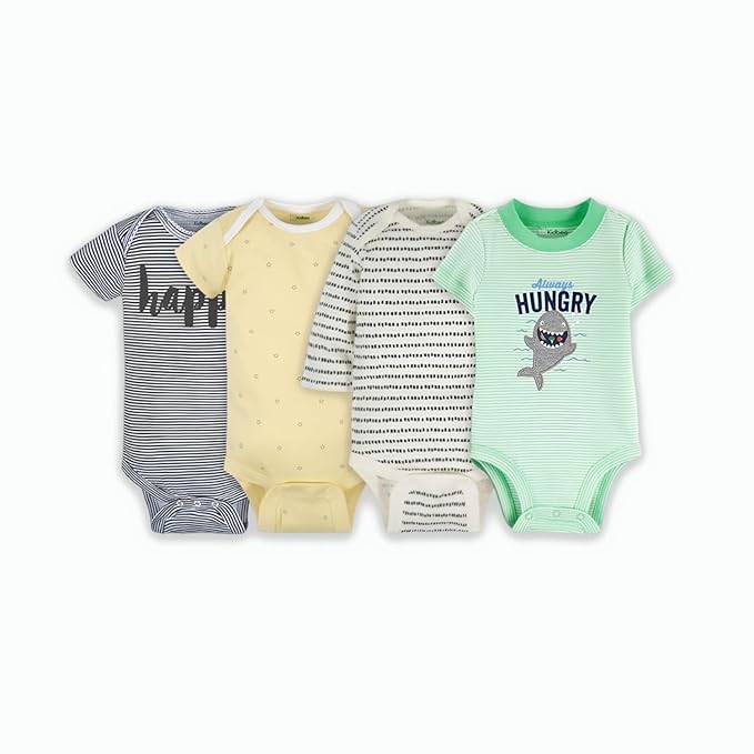 LUAY 100% Organic Cotton Onesie Jumpsuit for Newborns & Infants | Ultra-Soft Bodysuit Romper With Multiple Prints & Designs