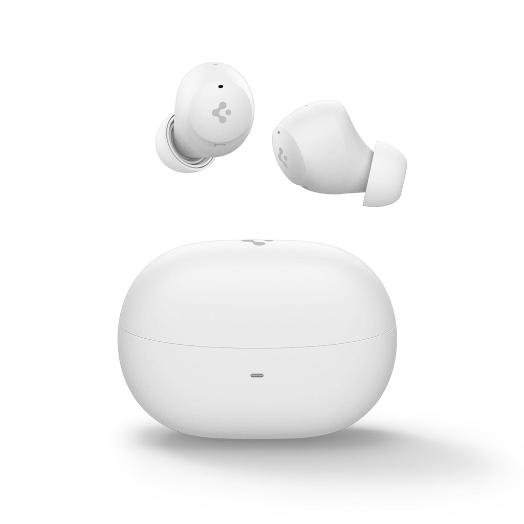Spigen SA-TW P10 True Wireless Earbuds with ANC - White