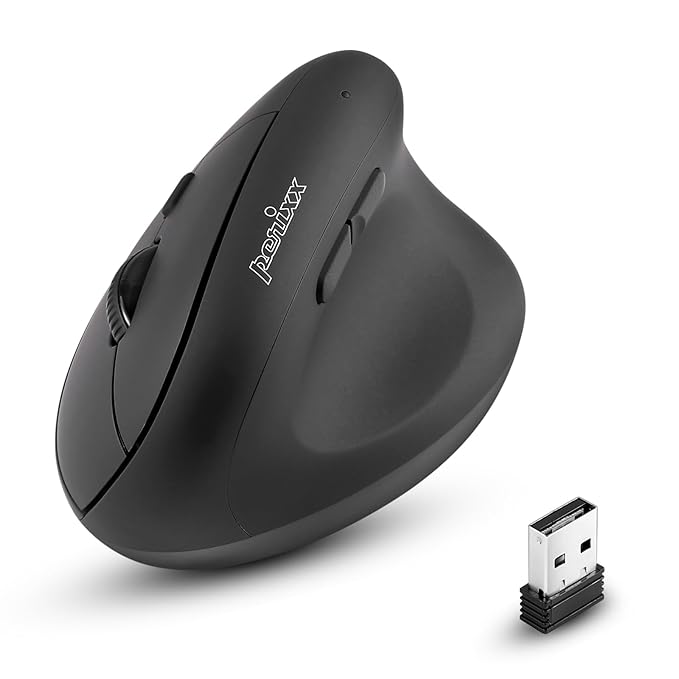 Perixx PERIMICE-608 Wireless Vertical Ergonomic Mouse