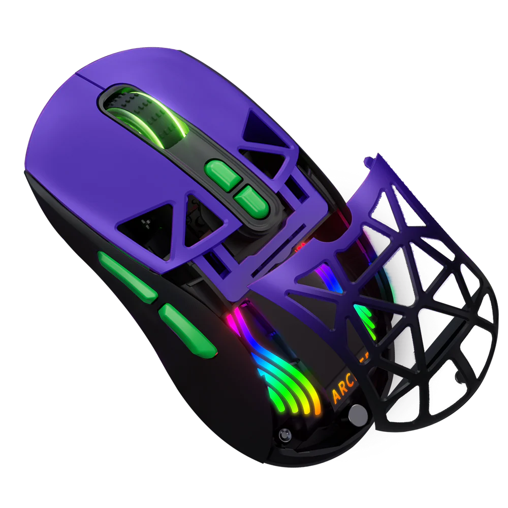 Archer Tech Lab Hawkeye Wireless Gaming Mouse - Tri-Mode, RGB, High DPI