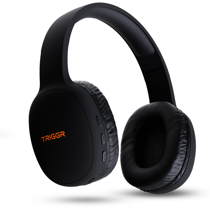 TRIGGR Trinity 1: 50H Battery, 40mm Drivers, Bluetooth 5.4 Headphones
