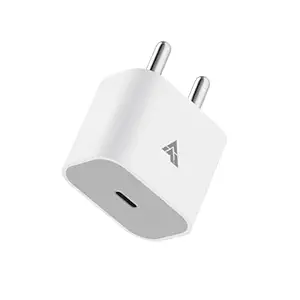 20W USB-C Fast Charger Adapter for iPhone 15/14/13/12/11 - DR VAKU® Grey