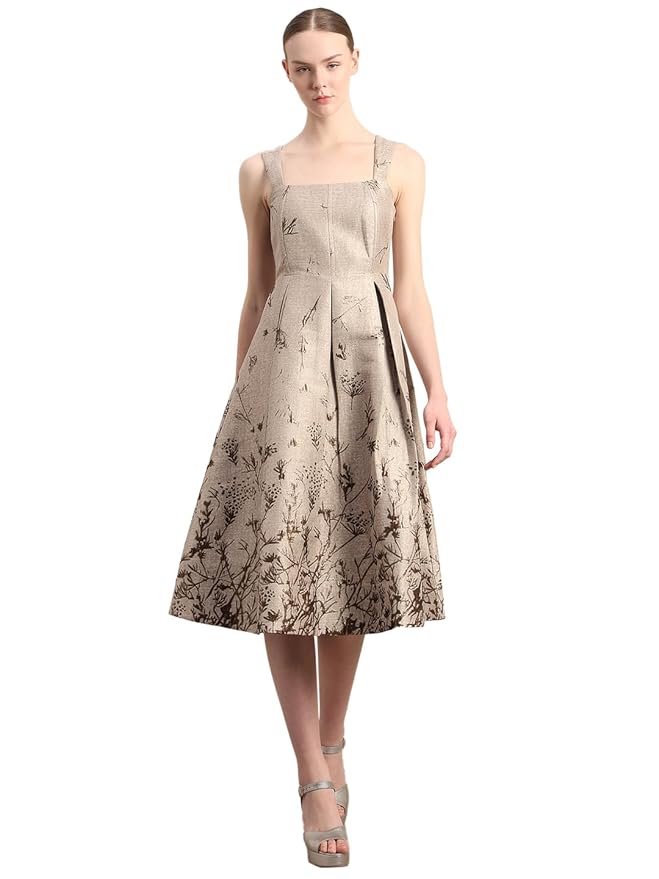 VERO MODA Ethnic Motifs Printed Fit & Flare Dress