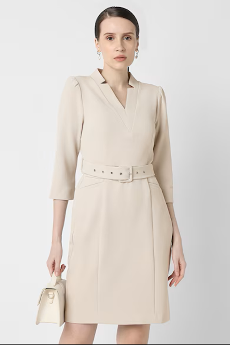 Van Heusen Women Above The Knee Dress