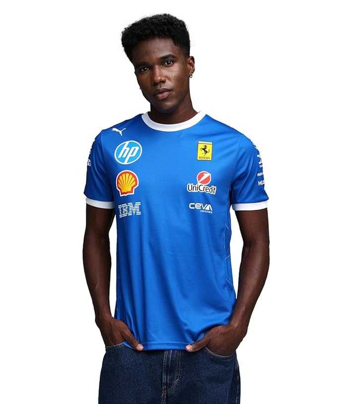 Puma Men's Cotton Regular Fit T-Shirt