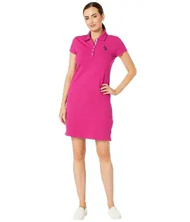 U.S. POLO ASSN. Women's Solid Regular Casual Dress