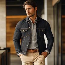TAGAS Men's Regular Jacket Fit For Casual Wear || Low-Cut Standing Collar || Full Sleeve | Latest Stylish Jacket For Men ||Regular Fit Zip-Up Casual jacket|| bomber jacket for men(MJ-9015)
