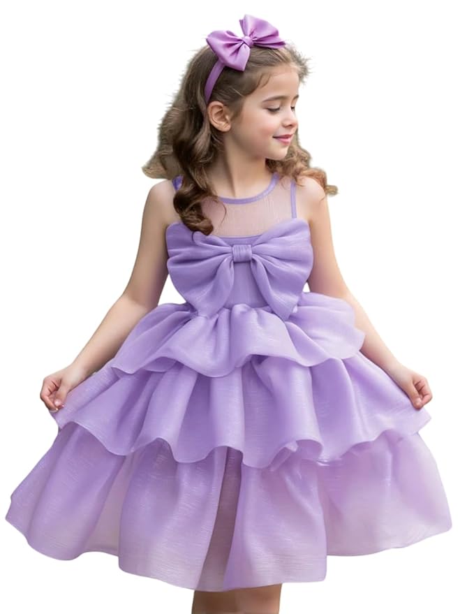 Tagas Girls' Dress| Girls Frock|Cute Princessdress| Birthday Dress for Girls|