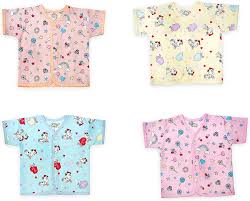 CUTE LANDINGS New Born Baby Soft Pure Cotton Sleeve Vest/Jhablas