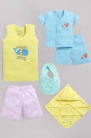 Peek A Boo by Rupa Baby Boys' Gift Set, Perfect for Baby Shower Clothing Set, 100% Cotton, Ultra Soft, Breathable