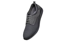 Neeman's The Derbies for Men | Knit Base and Faux Leather Derby Sneakers | Comfortable and Breathable Mesh