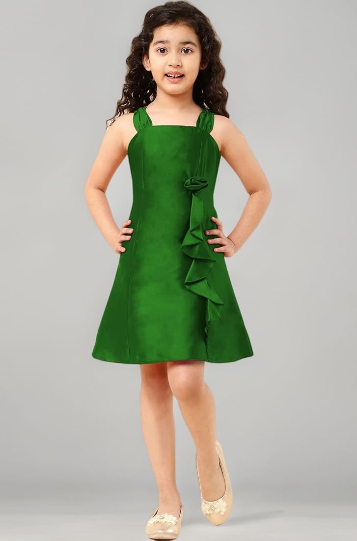A.T.U.N. (ALL THINGS UBER NICE) Girl Fit and Flare Knee-Length Dress