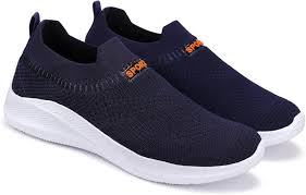 Lightweight Sports Shoes with EVA Sole| Comfortable Outdoor, Running, Walking, Gym, Training, Trekking and Hiking Shoes for Men(190) J Blue