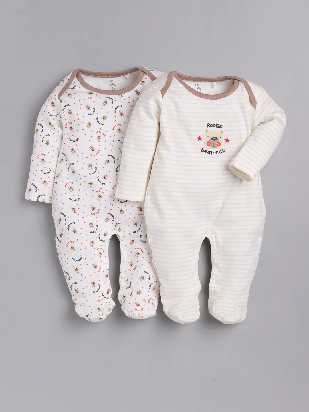 BabyGo Half Sleeves Baby Romper| 100% Cotton Rompers for New Born Baby| Baby Dress | Sleepsuit for Baby Girls| Onesies