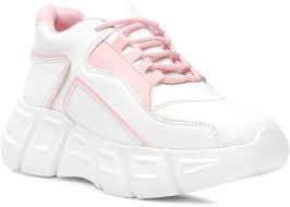 Vendoz Women & Girls White Casual Sports Shoes Sneakers - 36 EU
