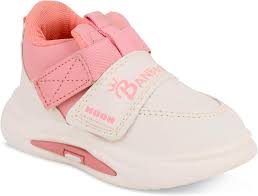HOOH Kids Fashion Sneakers, Unisex Comfort Shoes with Velcro Strap for Baby Boys and Girls for Age 18 Months to 7 Years