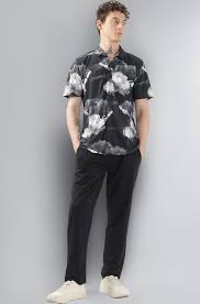 BULLMER Trendy Clothing Set with Shirt & Pants Co-ords for Men
