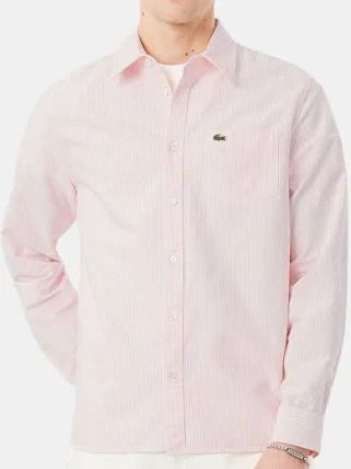 Lacoste Men's Solid Regular Fit Shirts