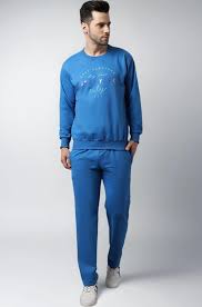 Mack Jonney Fleece Printed Tracksuit Co-ord Set for Men-SW_44_LOWER__02-P