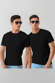 CreativiT Unisex Plain Casual Half Sleeve Round Neck T-Shirt | 100% Recycled Cotton Rich T-Shirt Pack of 1