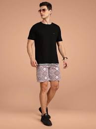 BULLMER Trendy Co-Ord Set for Men | T-Shirt and Shorts Set