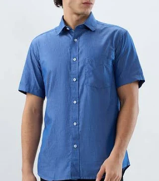 Men's Regular Fit Short Sleeve Casual Shirt