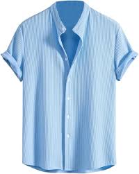 GRECIILOOKS Men's Polycotton Regular Fit Casual Shirt | Stylish | Printed | Solid | Short Sleeve | Trendy (Available in Plus Size and Combo Pack of 2)