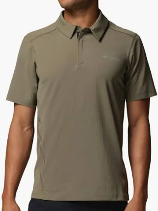 Columbia Men Omni-Freeze Cirque River Pro Hiking and Trekking Polo Tshirt