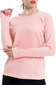 Women's UPF 50+ UV Sun Protection Shirt Outdoor Performance Long Sleeve Rash Guard Shirts for Hiking,Swim,Fishing