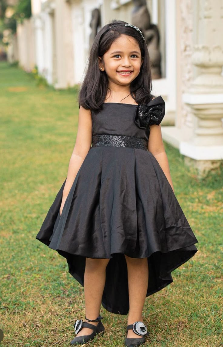 GP Collection Short Midi Frock Dress for Kids Girls Flared Long Frock Gown Cocktail Dress Trendy Fancy Frock Western Party Gown for Birthday and Weddings